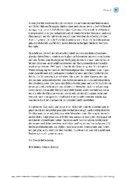 Nährstoff- & Hormontherapie - Der Präventions-Leitfaden