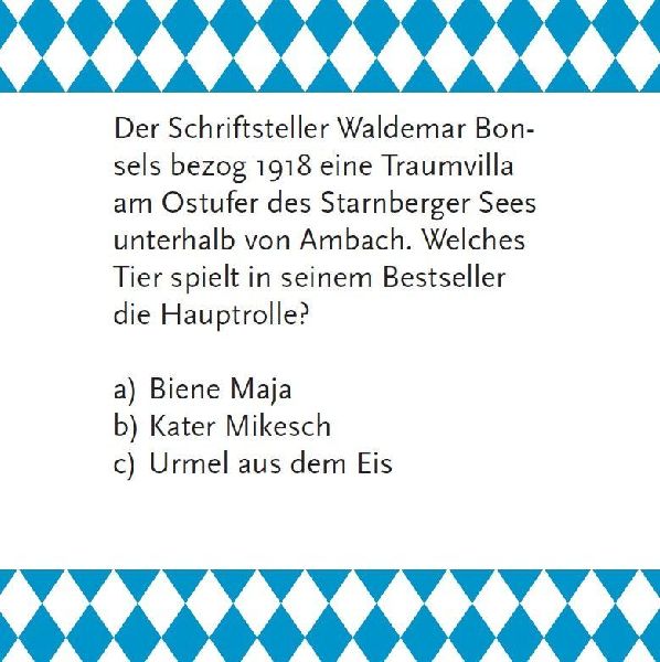 Das Bayern-Quiz (Neuauflage)