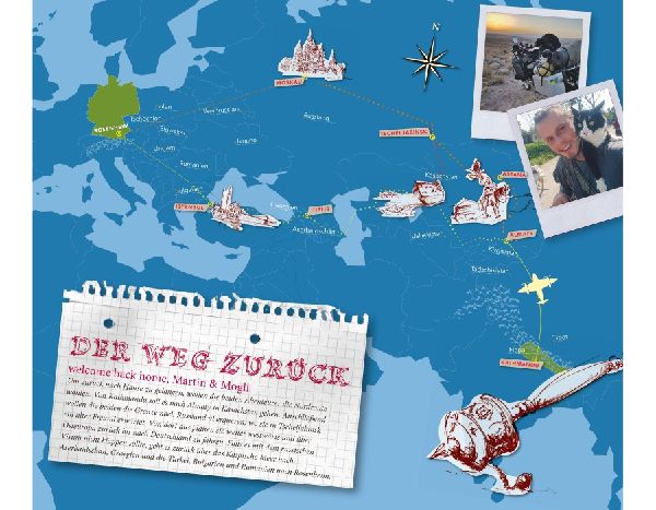 Einmal mit der Katze um die halbe Welt