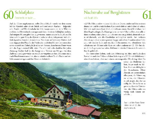 101 Dinge, die ein Alpenüberquerer wissen muss