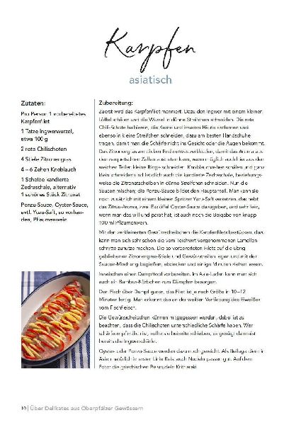 Die besten Fischrezepte aus der Oberpfalz