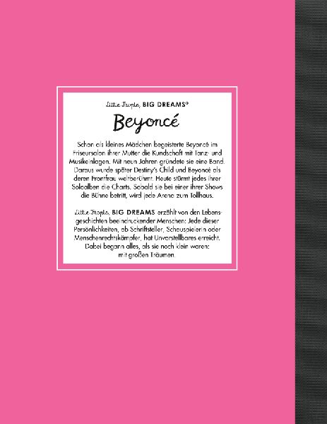 Beyoncé - Little People, BIG DREAMS (Deutsche Ausgabe)
