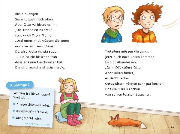Leseprofis - Tigerjagd um Mitternacht, 2. Klasse