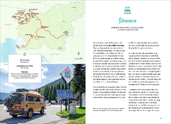 On the Road Mit dem Campervan durch den  Balkan