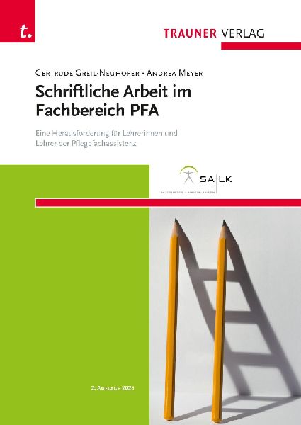 Schriftliche Arbeit im Fachbereich PFA