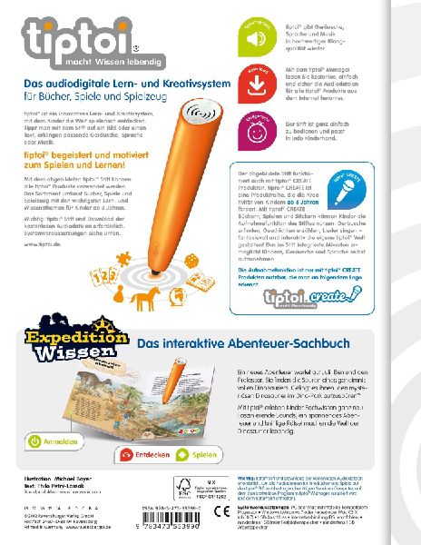 tiptoi® Expedition Wissen: Dinosaurier