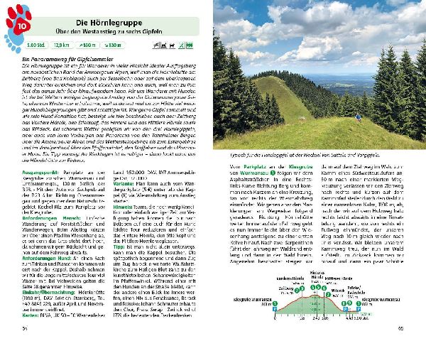 ROTHER Wanderbuch Wandern mit Hund Bayerische Alpen