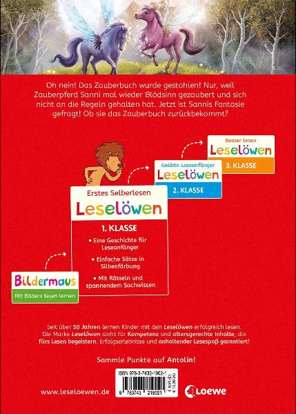 Leselöwen 1. Klasse - Die Magie der Zauberpferde