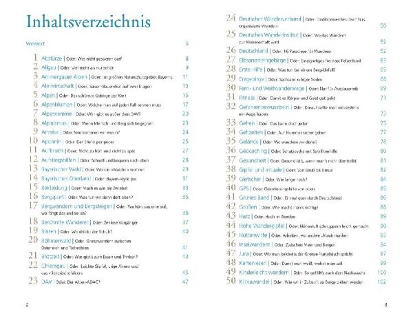 101 Dinge, die ein Wanderer wissen muss
