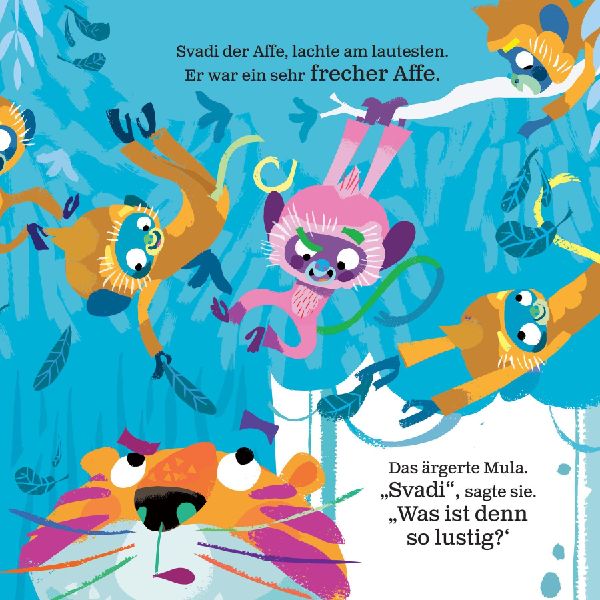 Mula und der freche Affe