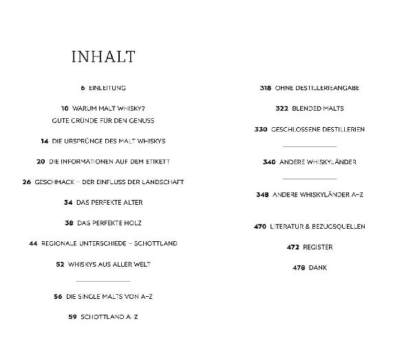 Malt Whisky
