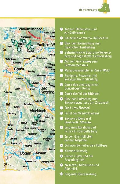 Wanderführer Straubing . Roding . Cham