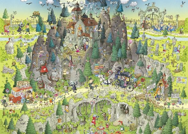 Transylvanian Habitat Puzzle 1000 Teile