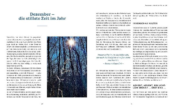 Die Heilkraft der stillen Zeit