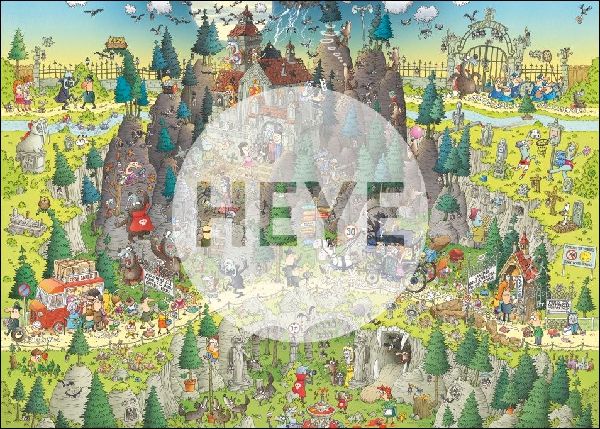 Transylvanian Habitat Puzzle 1000 Teile