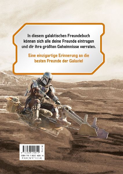 Star Wars The Mandalorian: Freundebuch