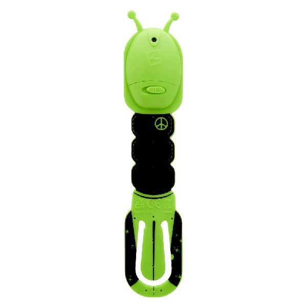 Flexilight Pals Leselicht (Aliens) - grün - 2 in 1 Leselampe & Lesezeichen - LED Leselicht - Geschenk für Leser, Buchliebhaber - Deutsche Ausgabe