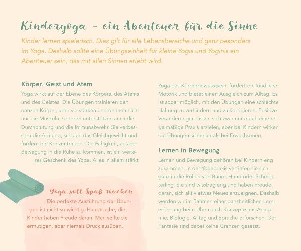 Kinderyoga - Die Mitmach-Box