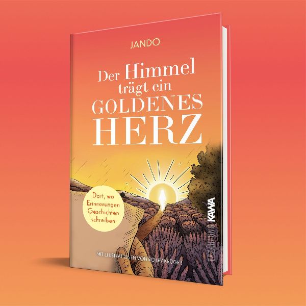 Der Himmel trägt ein goldenes Herz