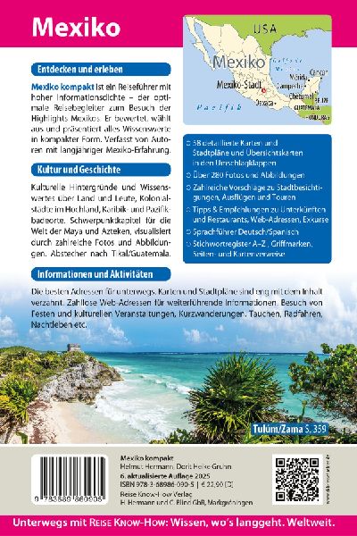 Reise Know-How Reiseführer Mexiko kompakt
