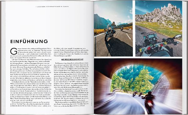 Legendäre Motorradtouren in Europa