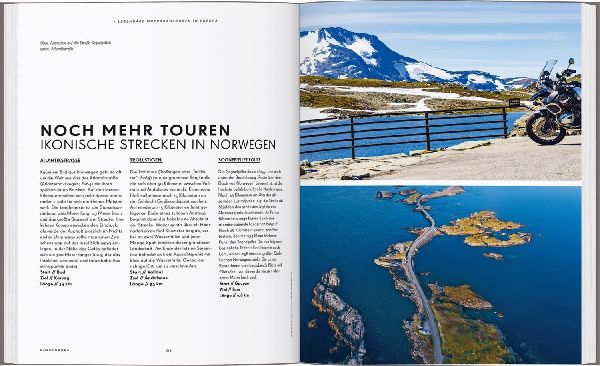 Legendäre Motorradtouren in Europa