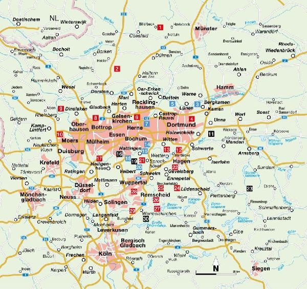 Panoramawege Ruhrgebiet