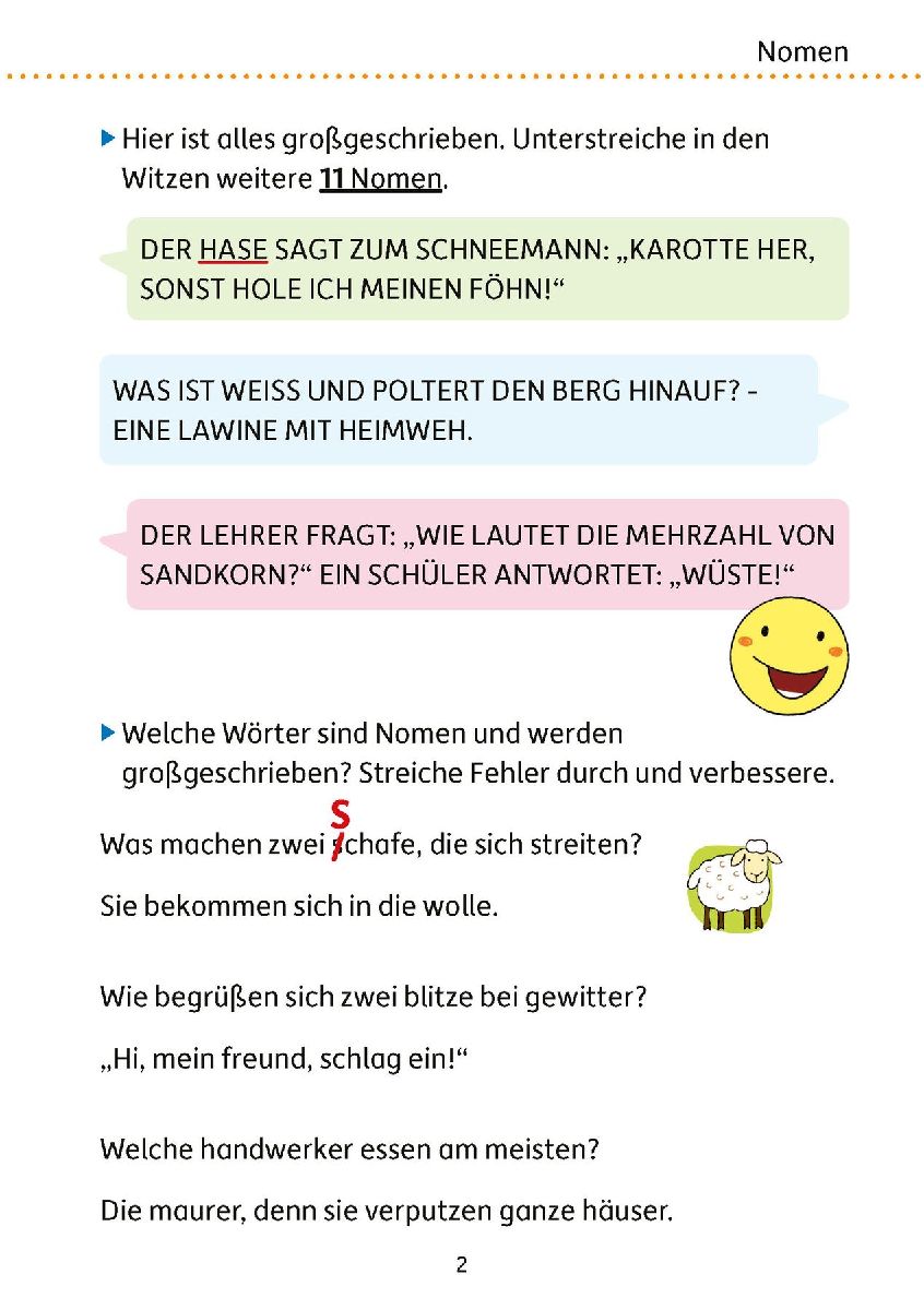 Mein Übungsheft Grammatik 3. Klasse
