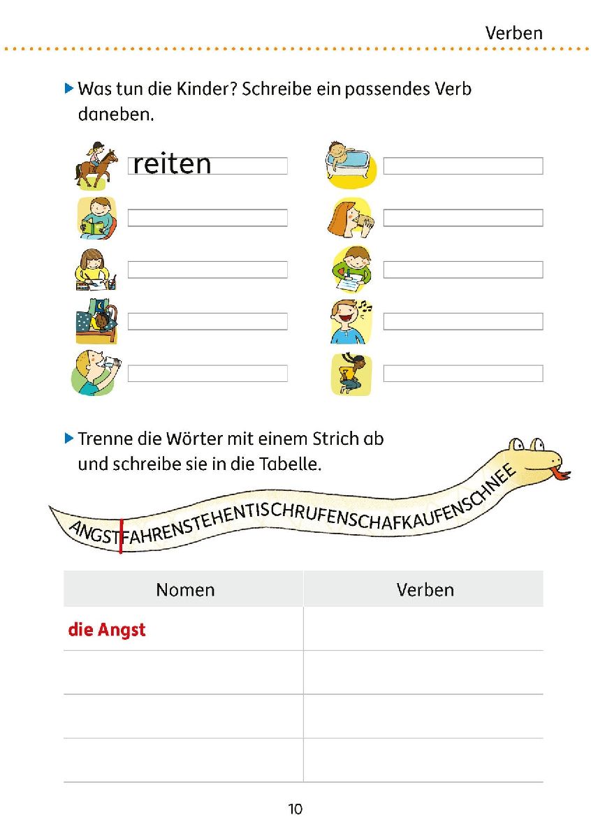 Mein Übungsheft Grammatik 3. Klasse