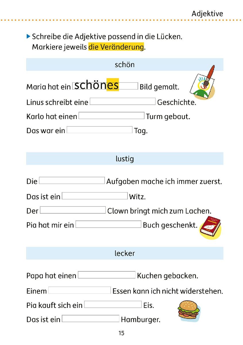 Mein Übungsheft Grammatik 3. Klasse
