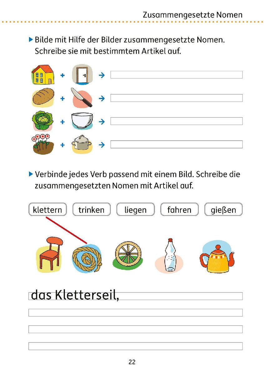 Mein Übungsheft Grammatik 3. Klasse