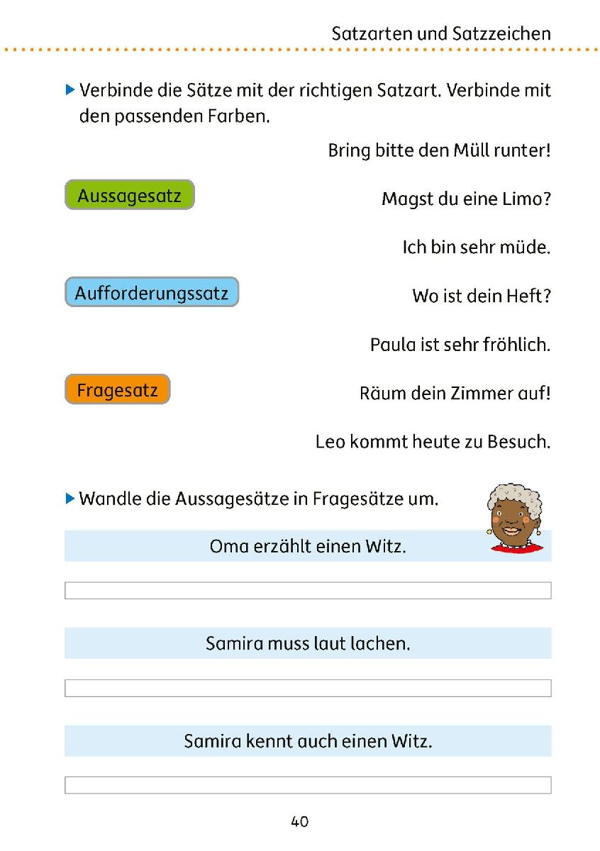 Mein Übungsheft Grammatik 3. Klasse