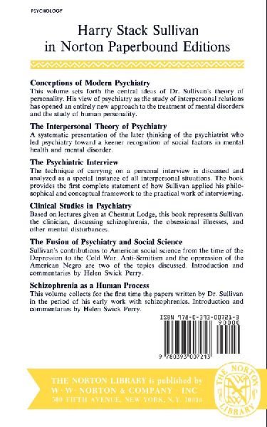Schizophrenia as a Human Process