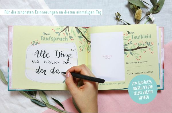 Meine Taufe (rosa)