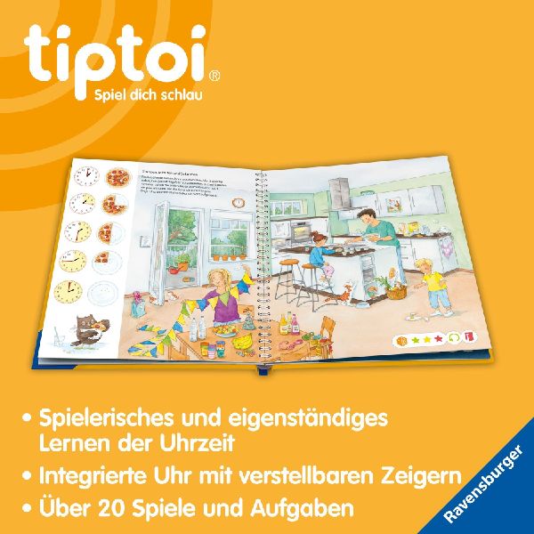 tiptoi® Meine Lern-Spiel-Welt - Uhr und Zeit