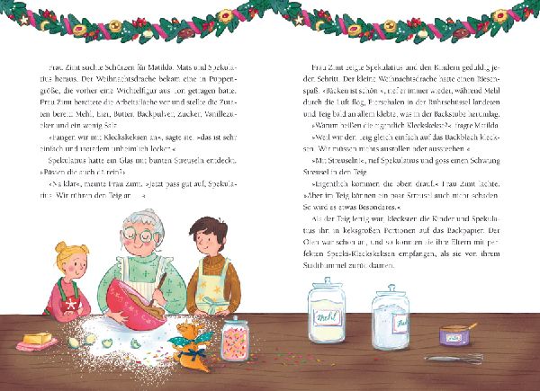 Spekulatius, der Weihnachtsdrache. Spekulatius und das Lebkuchenwunder