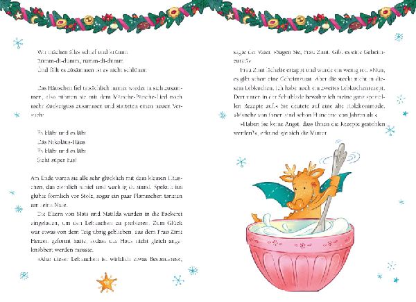 Spekulatius, der Weihnachtsdrache. Spekulatius und das Lebkuchenwunder