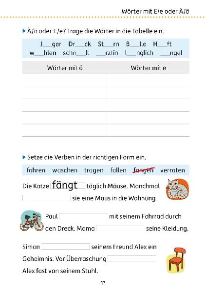 Mein Übungsheft Rechtschreiben 3. Klasse