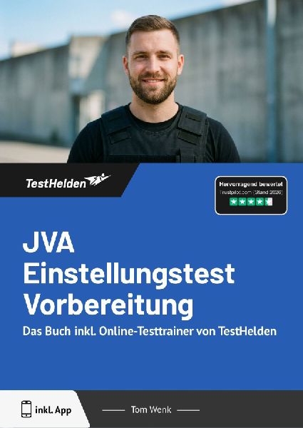 JVA Einstellungstest Vorbereitung: Das Buch inkl. Online-Testt...
