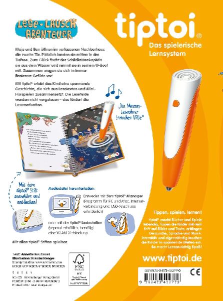 tiptoi® Lese-Lausch-Abenteuer - Tiefsee
