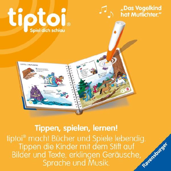 tiptoi® Bildergeschichten über den Umgang mit Gefühlen - Darro Drache und die Sache mit dem Mut