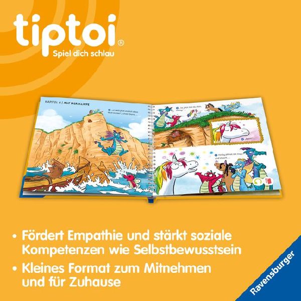 tiptoi® Bildergeschichten über den Umgang mit Gefühlen - Darro Drache und die Sache mit dem Mut
