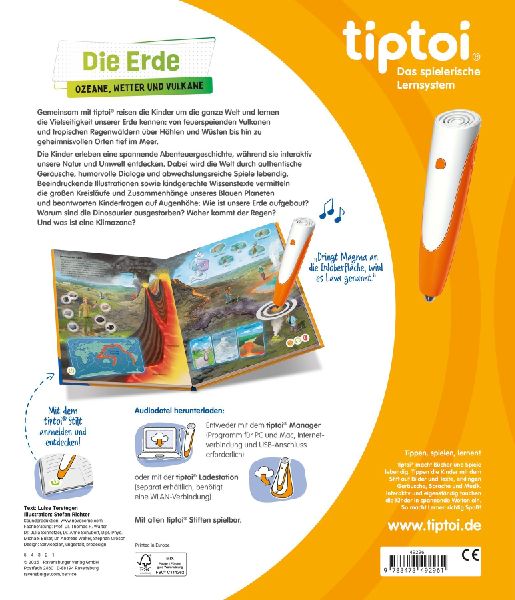 tiptoi® - Die Erde: Ozeane, Wetter und Vulkane