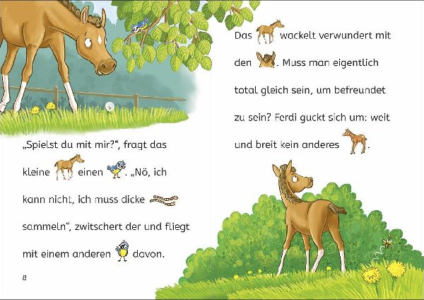 Bildermaus - Ein Freund für das kleine Fohlen