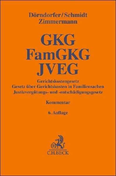 Gerichtskostengesetz, Gesetz über Gerichtskosten in Familiens...