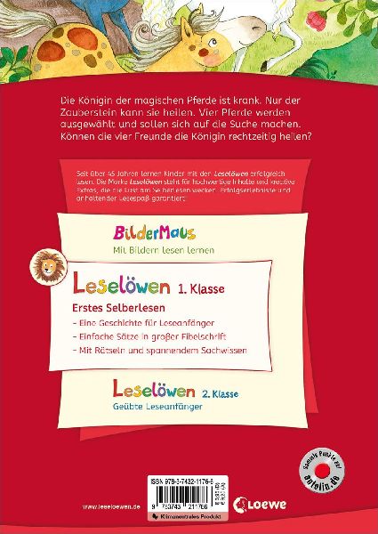 Leselöwen 1. Klasse - Die Insel der magischen Pferde