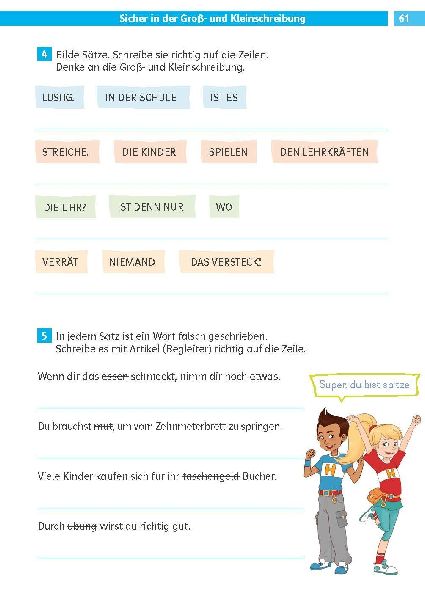 Die Deutsch-Helden Rechtschreiben und Diktat 2. Klasse