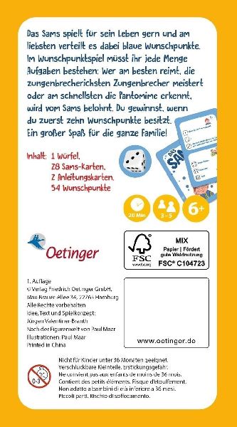Das Sams. Das Wunschpunktspiel