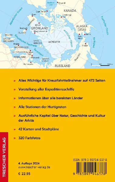 TRESCHER Reiseführer Kreuzfahrten Nordmeer und Arktis