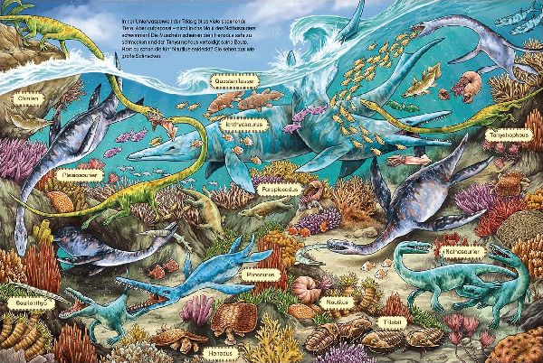 Das große Wimmelbuch der Dinosaurier
